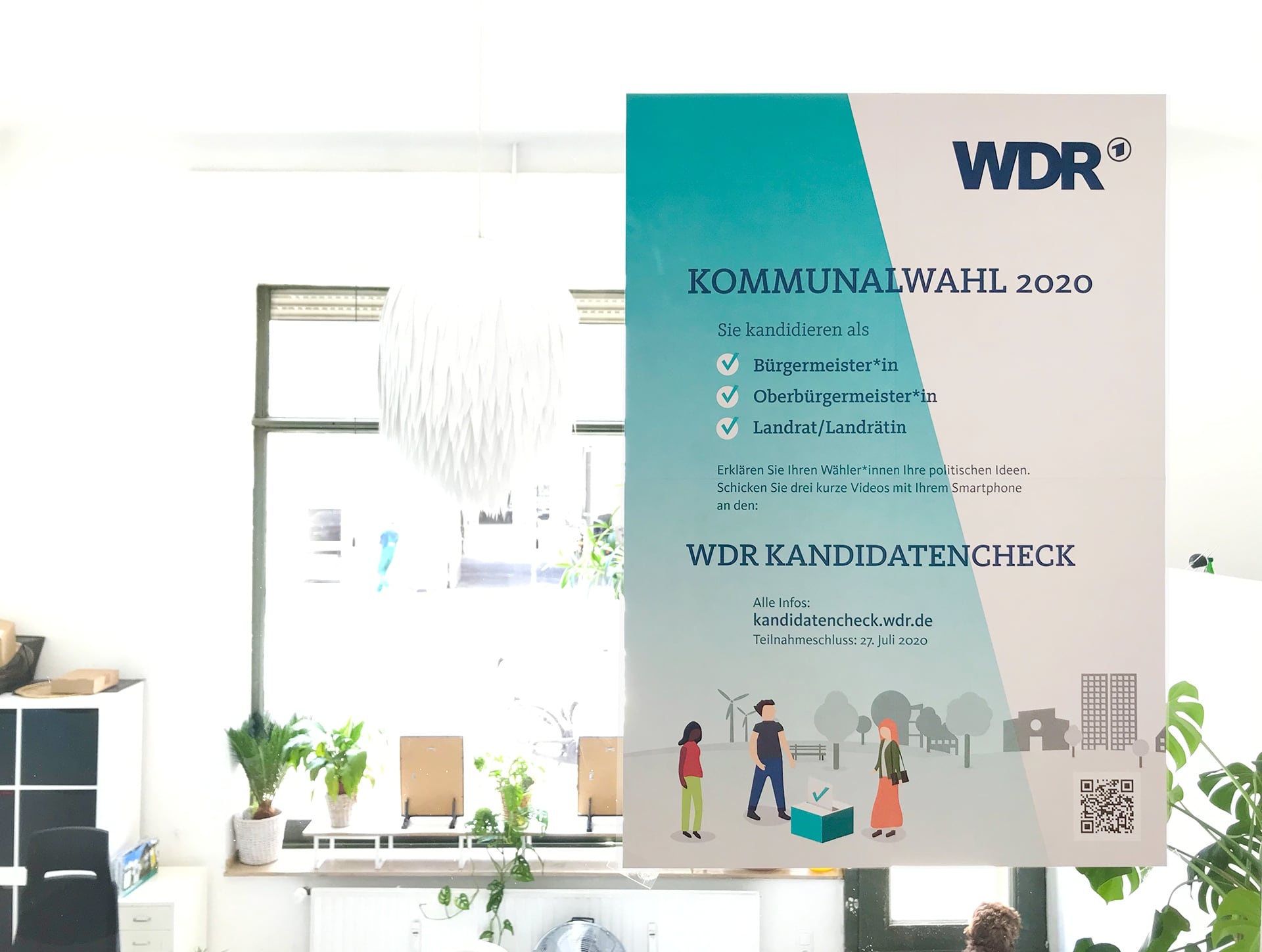 WDR KandidatInnen Check Poster Poster