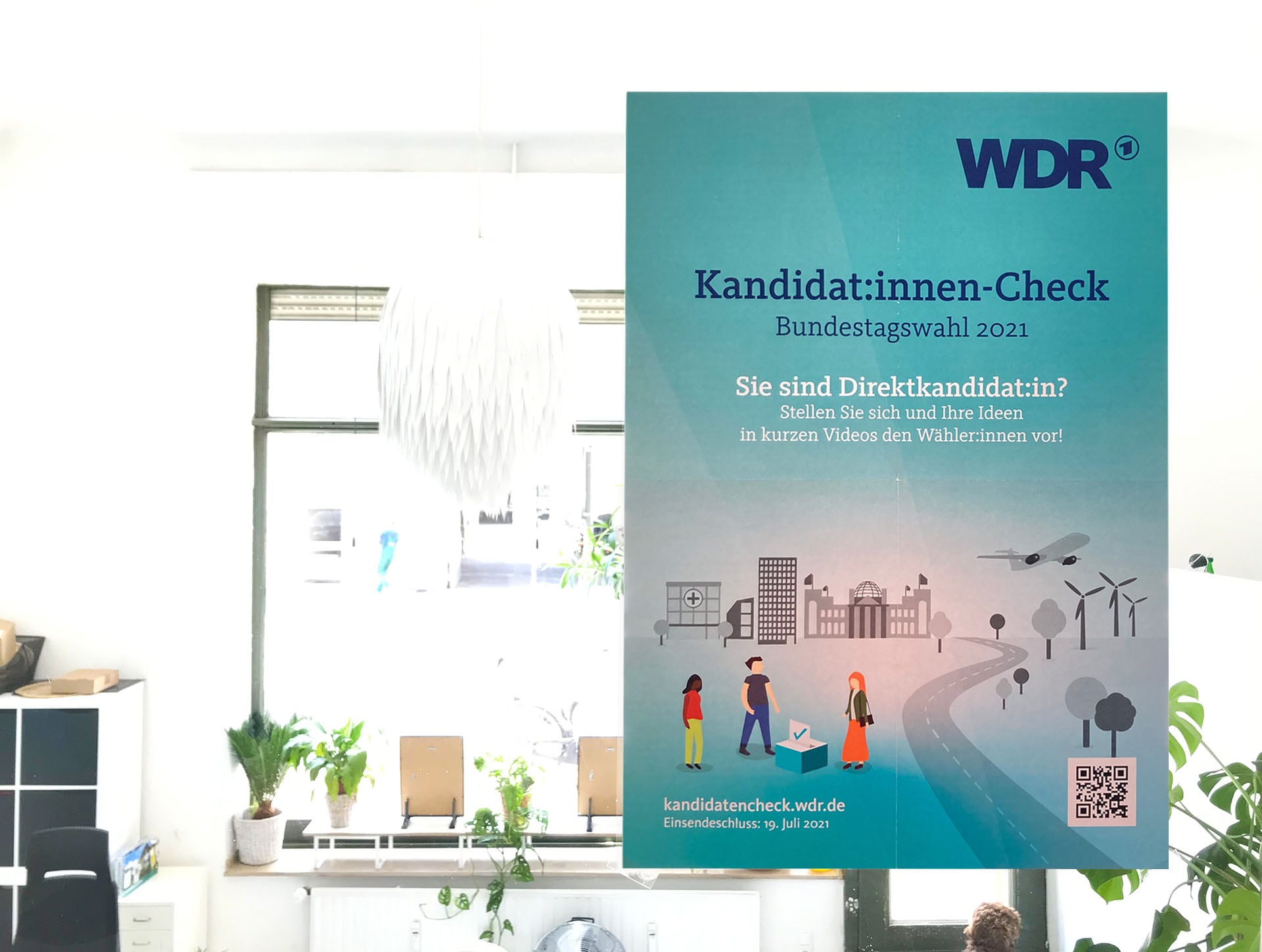 WDR KandidatInnen Check Poster Poster
